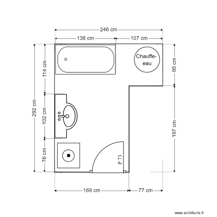 OZZELLO Jean Claude. Plan de 0 pièce et 0 m2