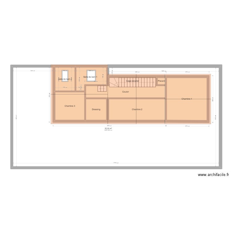 Maison Savigny-sur-Orge OK. Plan de 10 pièces et 142 m2