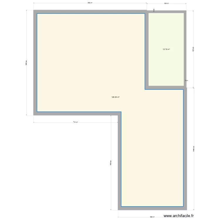Beer ext&eacute;rieur. Plan de 