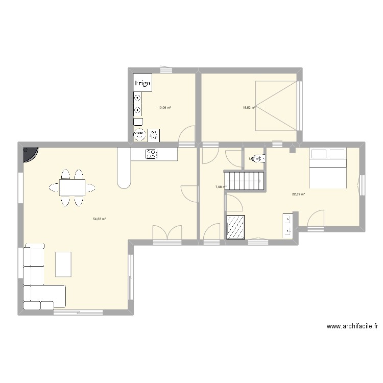 gerardin project. Plan de 0 pièce et 0 m2