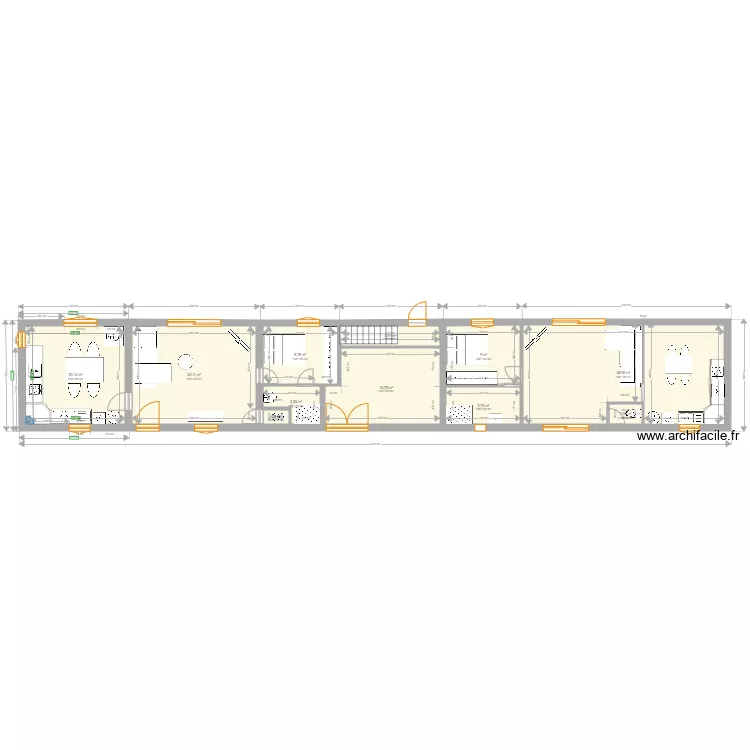parisot bat abc projet. Plan de 