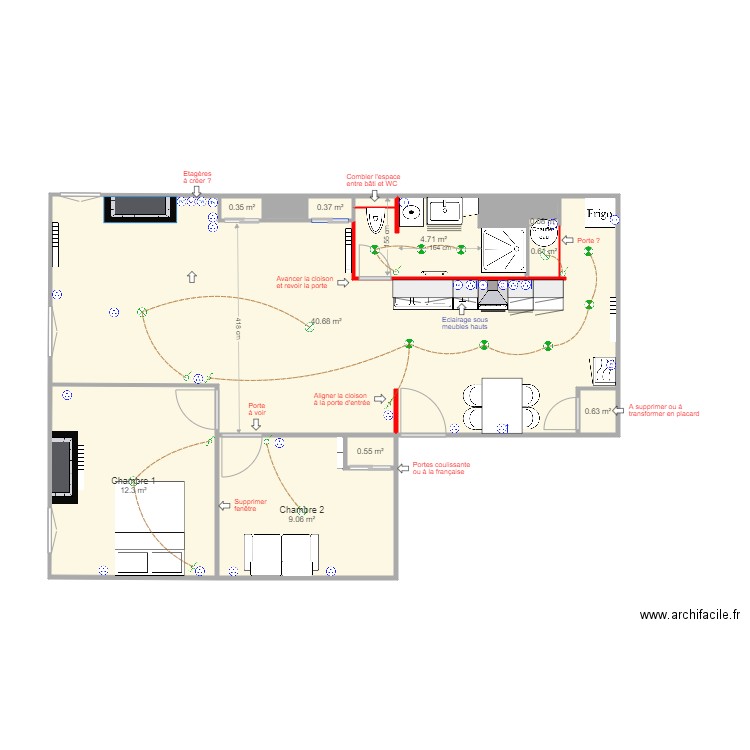 Delrieu V3. Plan de 0 pièce et 0 m2