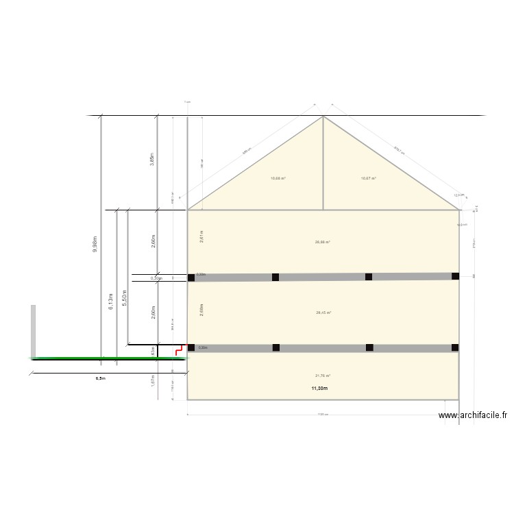 FIETAGE1. Plan de 0 pièce et 0 m2