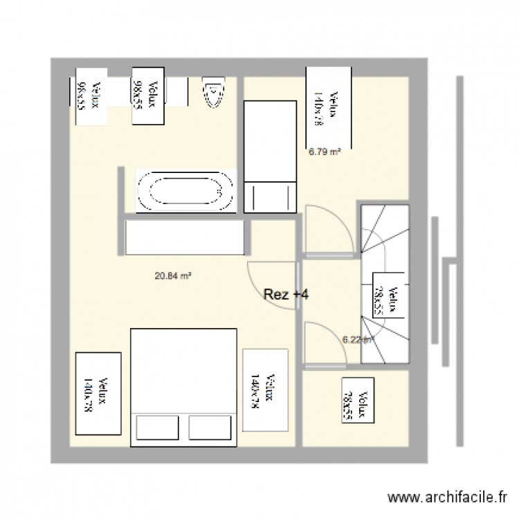 Marie José Rez4 NewV1. Plan de 0 pièce et 0 m2