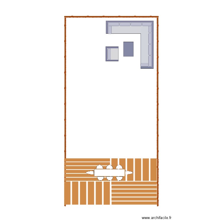 JARDIN. Plan de 0 pièce et 0 m2