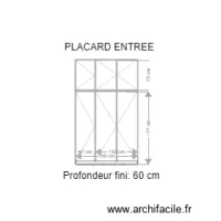 placard entr&eacute;e broncard ext&eacute;rieur