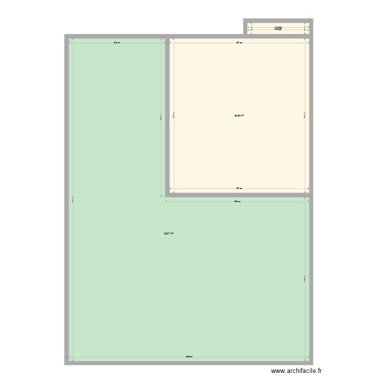 MAGALLON TENIENTE ROMERA P1. Plan de 3 pièces et 339 m2