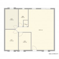 Maison 90m2 sans garage 
