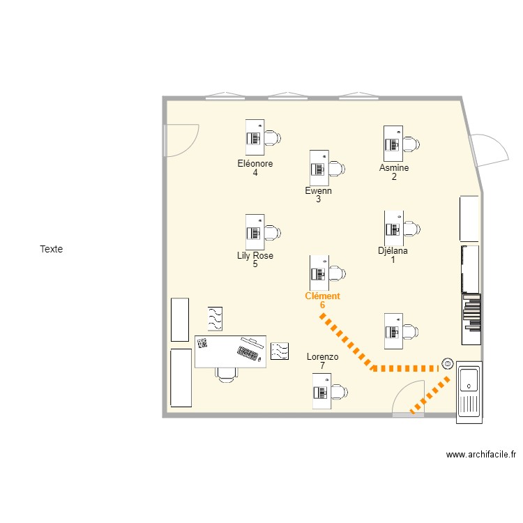 SEGPA 2 Clément. Plan de 0 pièce et 0 m2