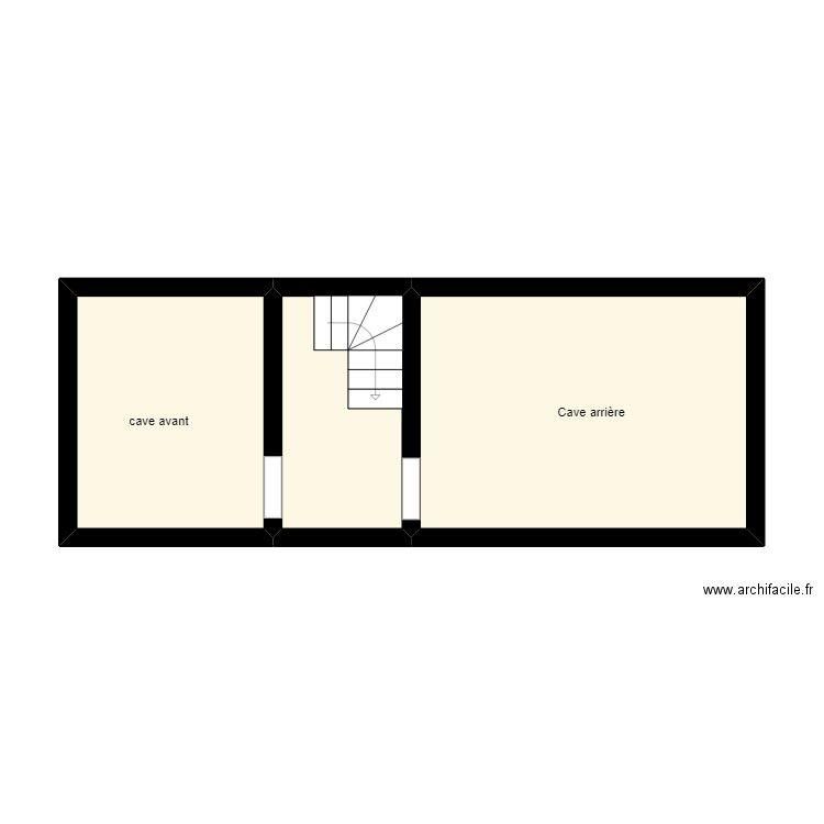 cave centre. Plan de 0 pièce et 0 m2