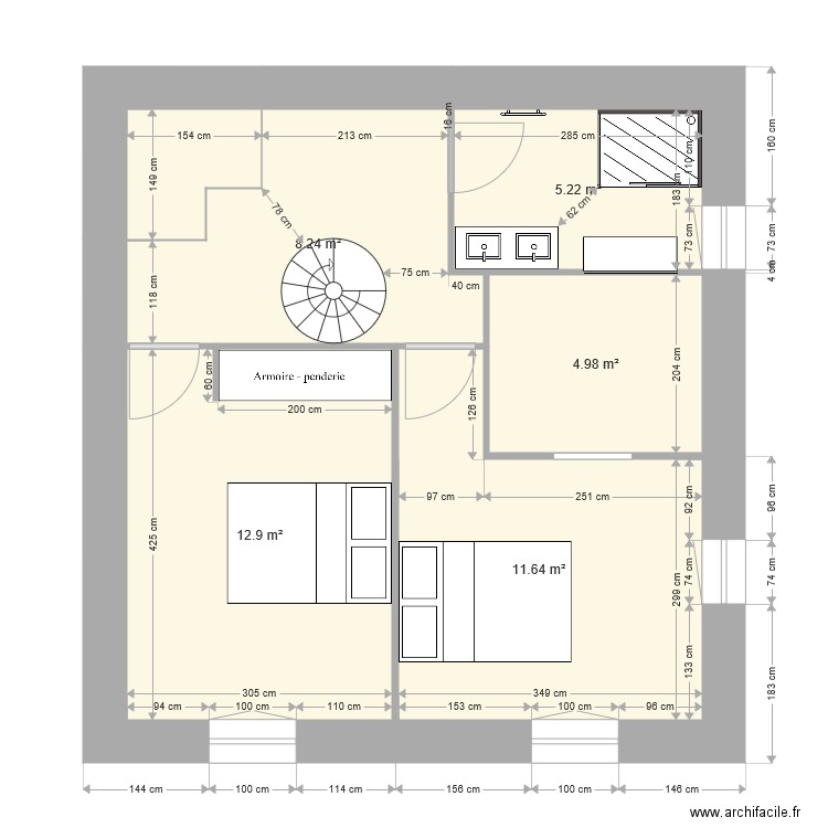 quentin maison 12. Plan de 0 pièce et 0 m2