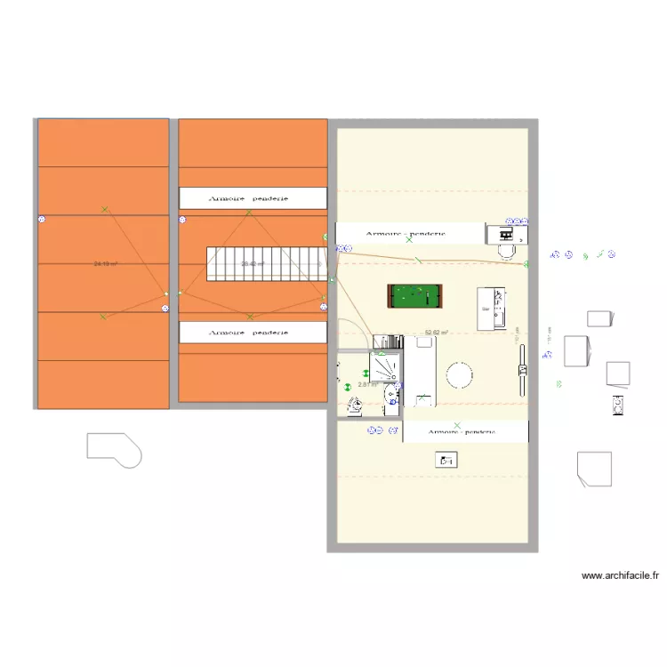 COMBLES 4. Plan de 