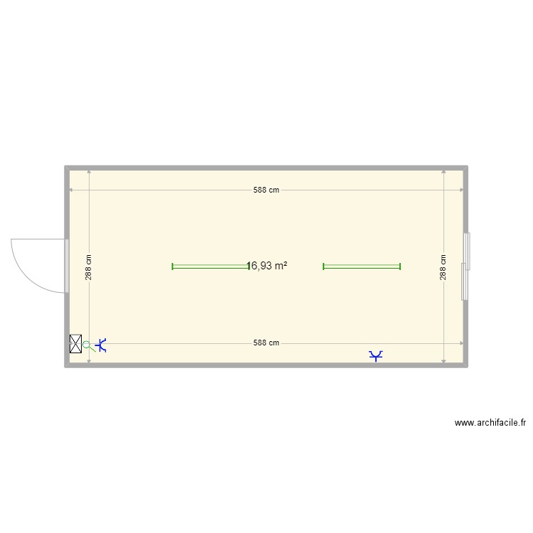 62584. Plan de 0 pièce et 0 m2