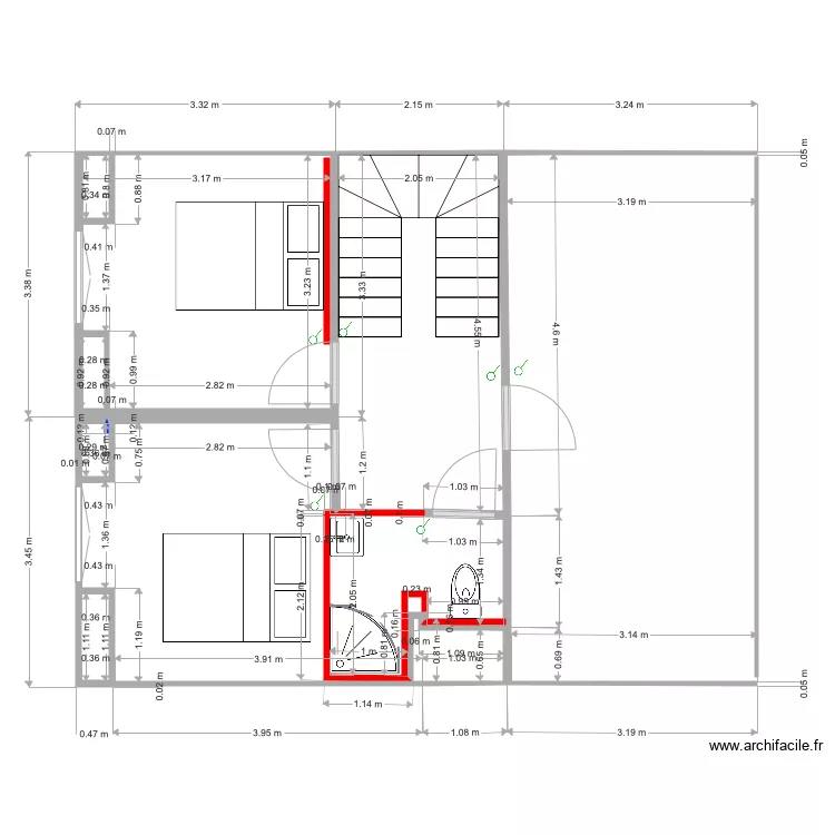 VERDUN 2eme etage VERSION 1. Plan de 