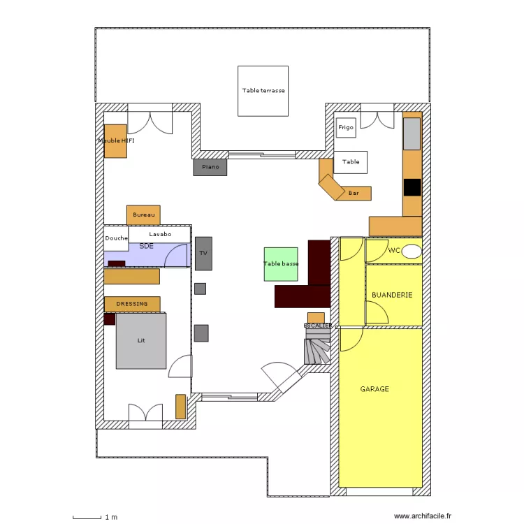 FROUZINS. Plan de 