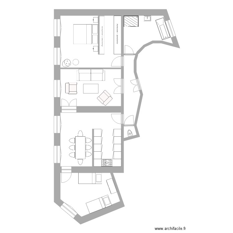 bissou 3. Plan de 0 pièce et 0 m2