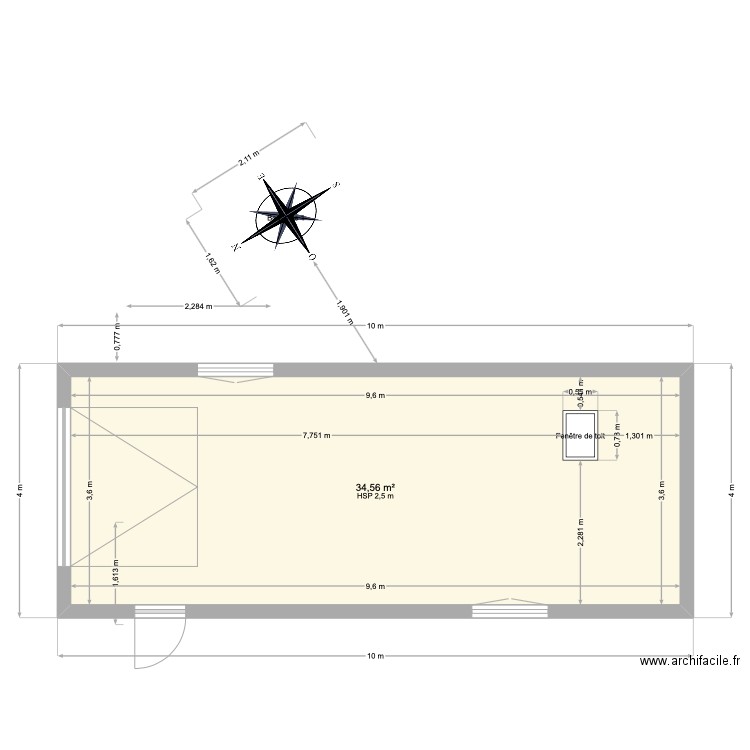 GARAGE. Plan de 0 pièce et 0 m2