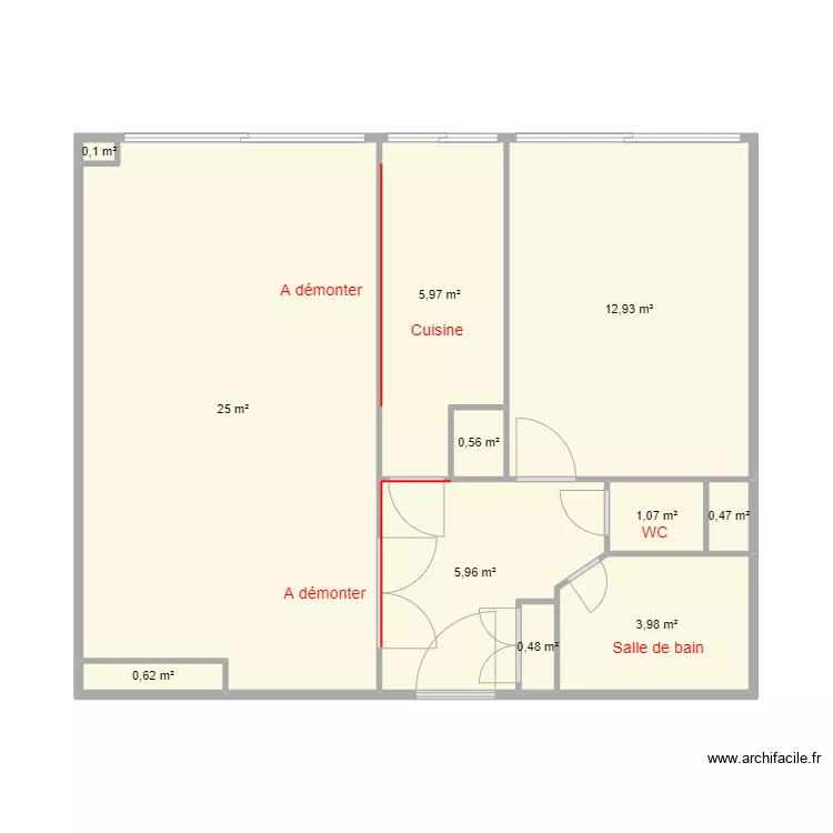 LANGELET Situation existante 081122. Plan de 