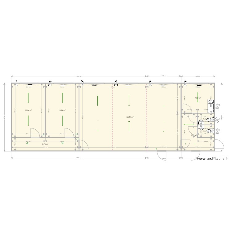 crèche le Berceau. Plan de 0 pièce et 0 m2