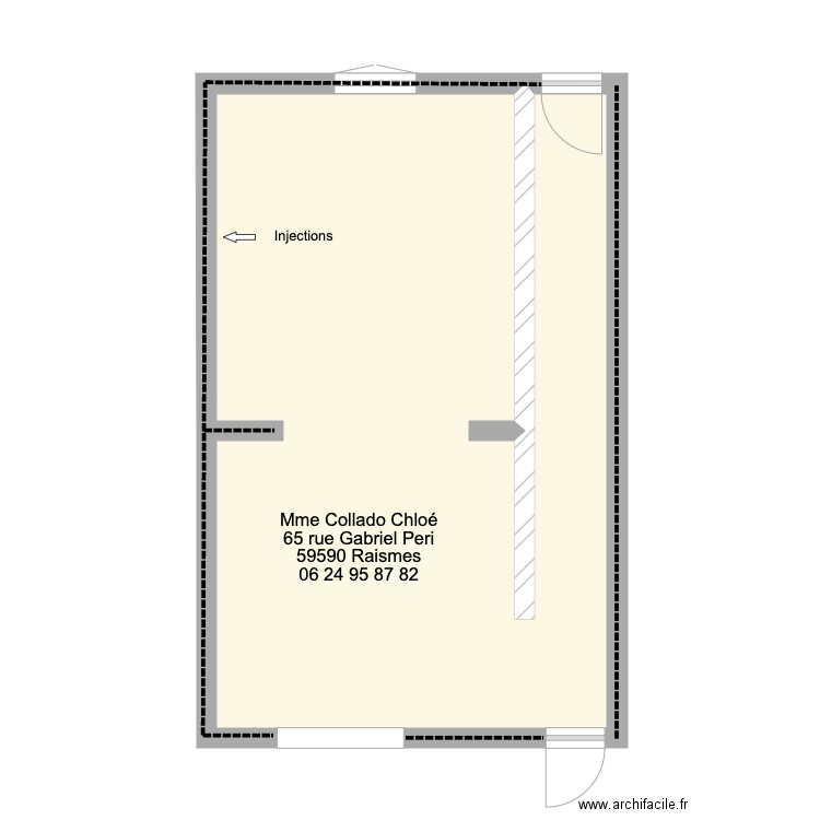 Plan Collado. Plan de 0 pièce et 0 m2