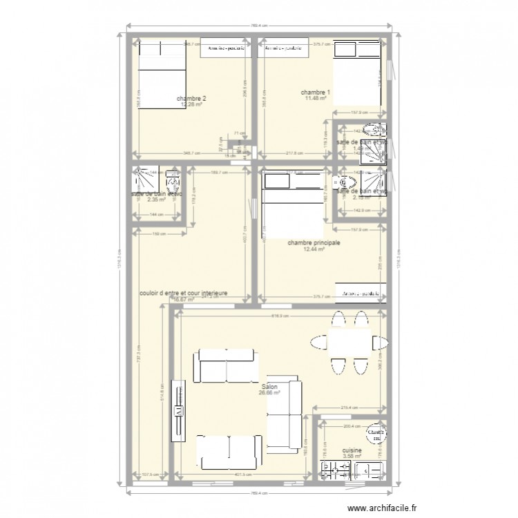 logement sociaux1. Plan de 0 pièce et 0 m2