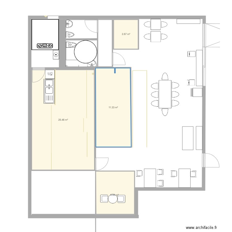 hangar final2. Plan de 0 pièce et 0 m2