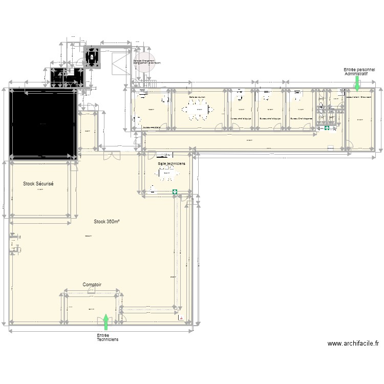 Agence Alsace Thomas Edison Selestat. Plan de 0 pièce et 0 m2