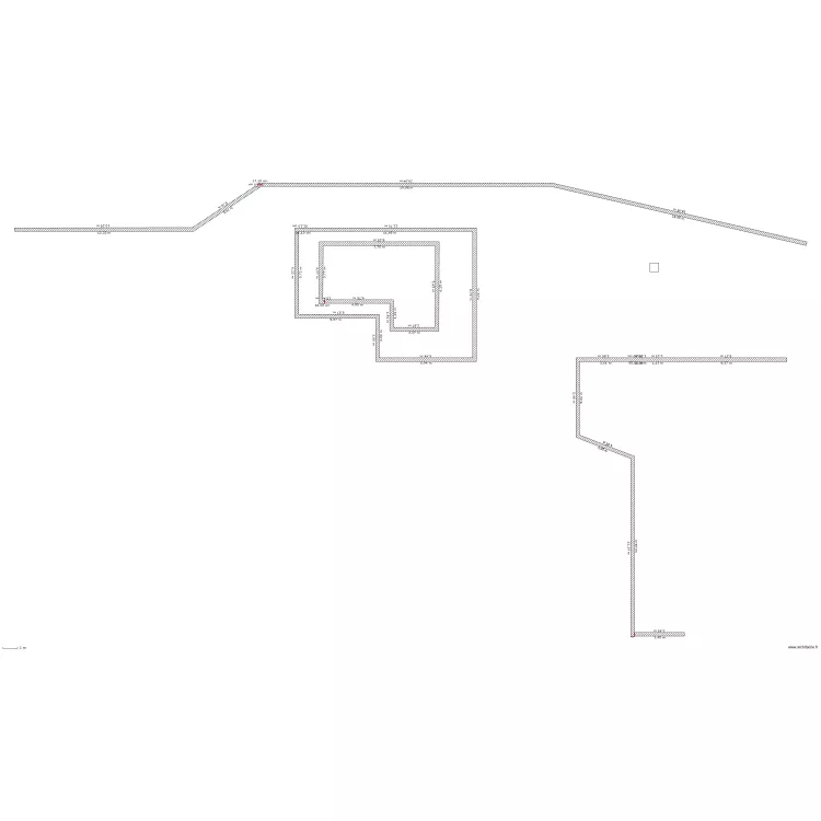 piscine. Plan de piscine. Plan de