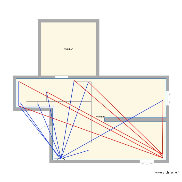 Chalet sans rien . Plan de 0 pièce et 0 m2