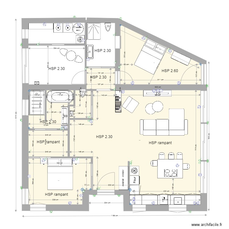 david . Plan de 0 pièce et 0 m2