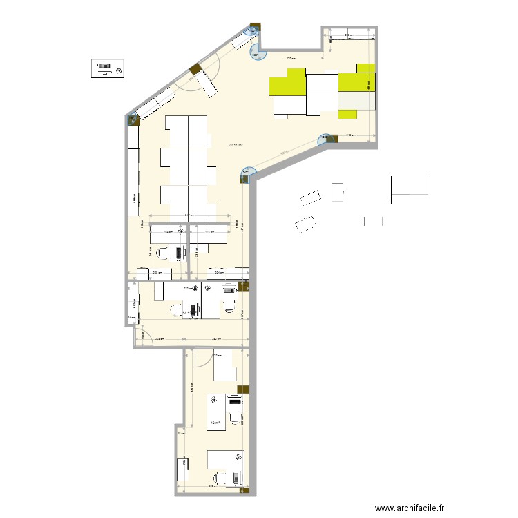 Commercial Yield 3. Plan de 0 pièce et 0 m2