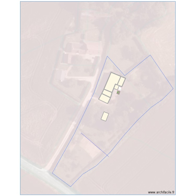 canalisation. Plan de 6 pièces et 231 m2