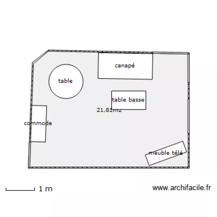 salon. Plan de salon. Plan de