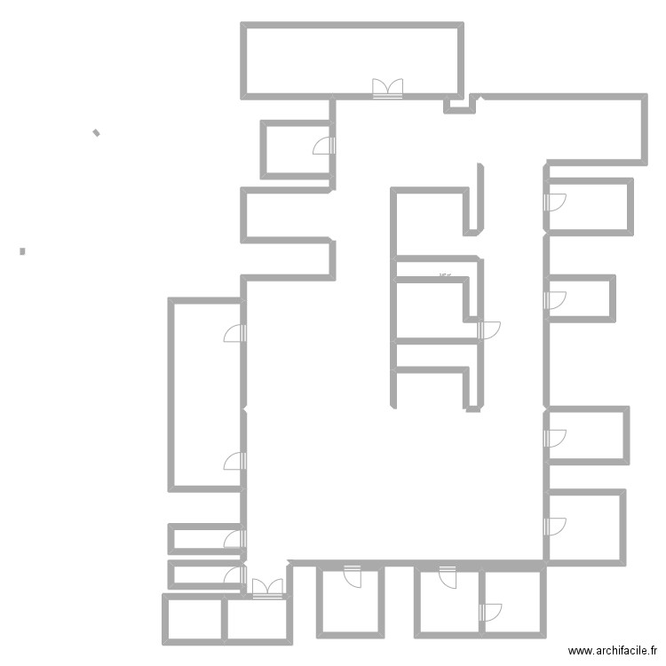 Plan cuisine Elior. Plan de 26 pièces et 409 m2