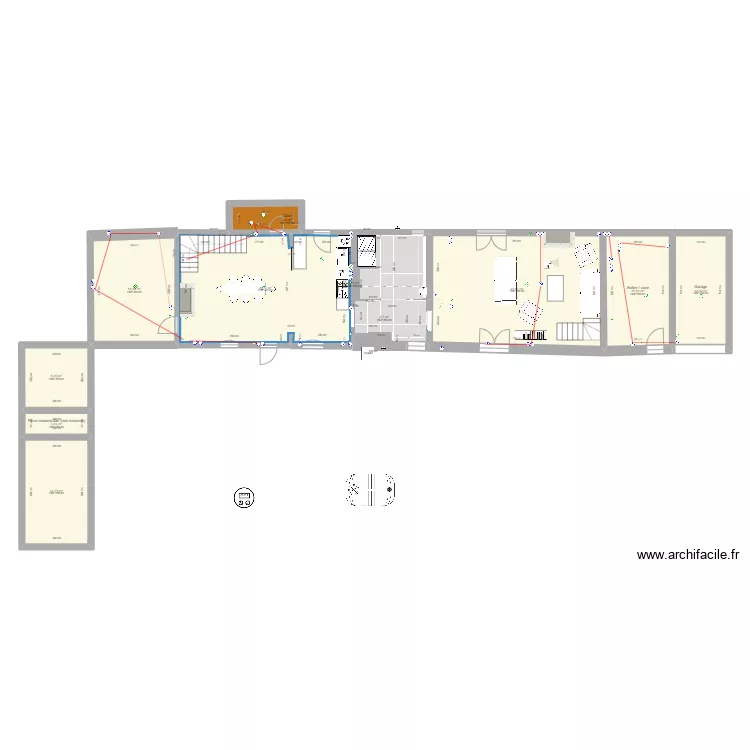 SDB calepinage v3. Plan de 