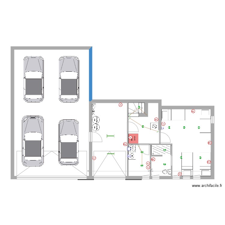 muscadelle schema elec. Plan de 0 pièce et 0 m2