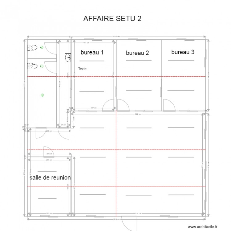 AFFAIRE SETU TELECOM REVISE. Plan de 0 pièce et 0 m2