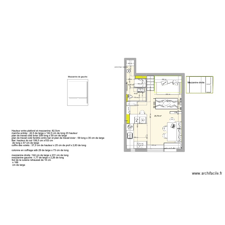 Projet Excelsior n°2. Plan de 0 pièce et 0 m2