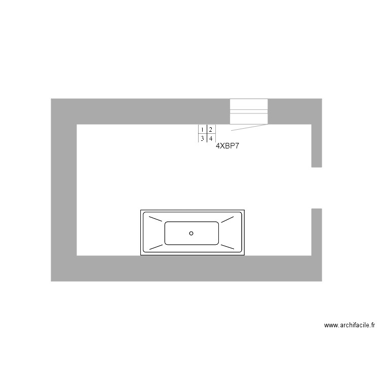 Ereffe  Rez SDB entrée API. Plan de 0 pièce et 0 m2