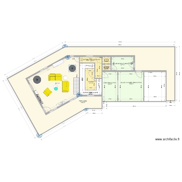 PLAN TRAVAUX  4. Plan de 0 pièce et 0 m2