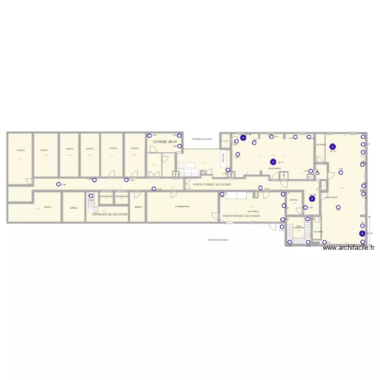 PRIVE 314 positionnement camera MAJ du 24 septembre 2019. Plan de 