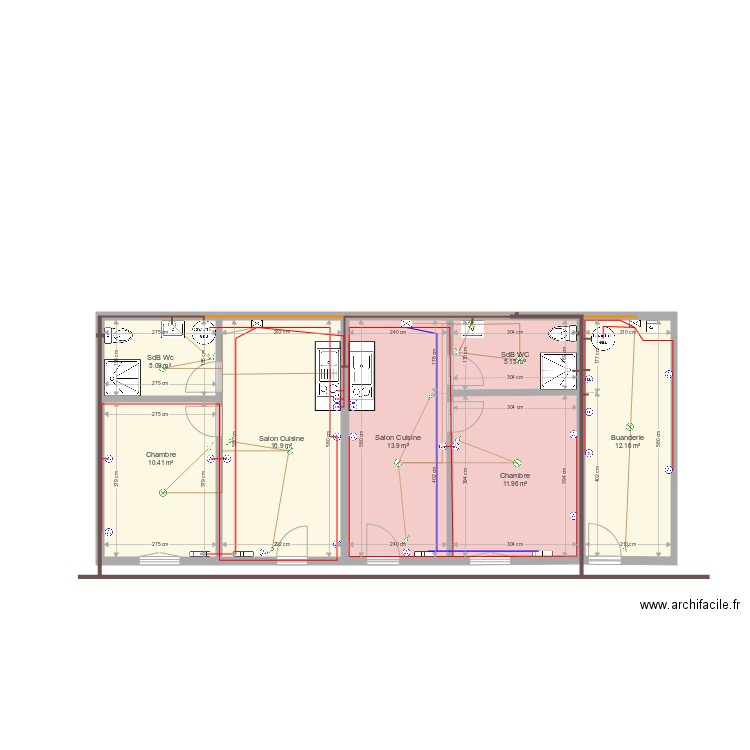 Log 05. Plan de 0 pièce et 0 m2