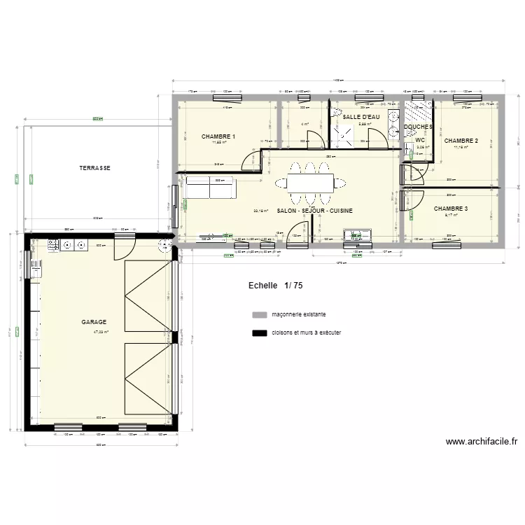 NOUVELLE DISPOSITION. Plan de NOUVELLE DISPOSITION. Plan de