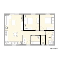 Maison T3 65 m² avec cellier