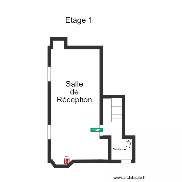 Plan Etage 1 Restaurant L Igloo. Plan de 