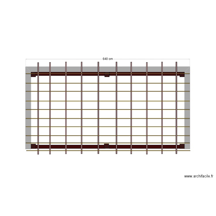 Abri de jardin. Plan de 0 pièce et 0 m2