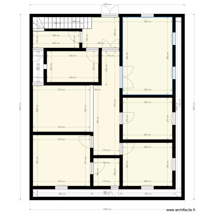 Adama Fall 10x12 proposition clien. Plan de 