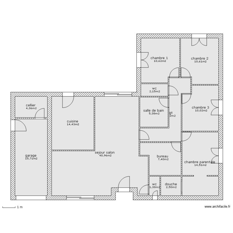 Plan. Plan de 0 pièce et 0 m2