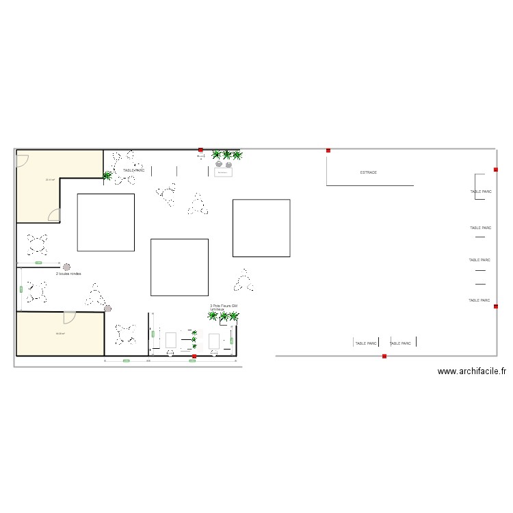 espace animation 2020. Plan de 0 pièce et 0 m2