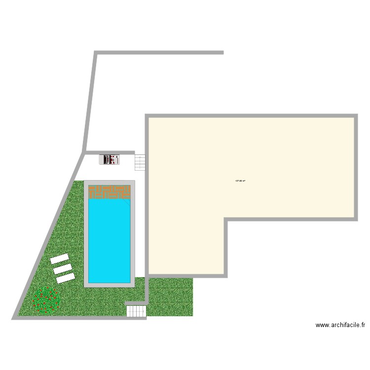 piscine sebs v2. Plan de 0 pièce et 0 m2